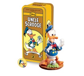 Disney Statue Classic Uncle Scrooge Series 2 Square Egg Donald Duck 13 cm